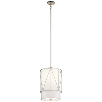 Birkleigh One Light Pendant in Satin Nickel (12|52073SN)