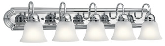 No Family Five Light Bath in Chrome (12|5339CHS)