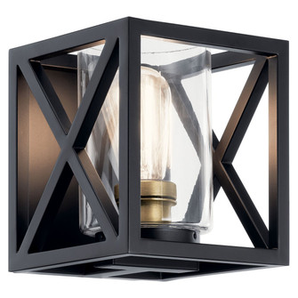 Moorgate One Light Wall Sconce in Black (12|55063BK)