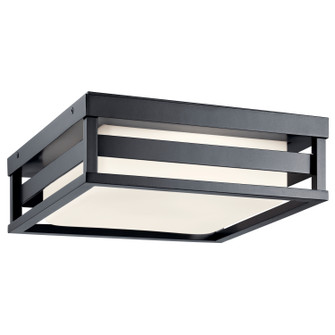 Ryler LED Outdoor Flush Mount in Black (12|59037BKLED)