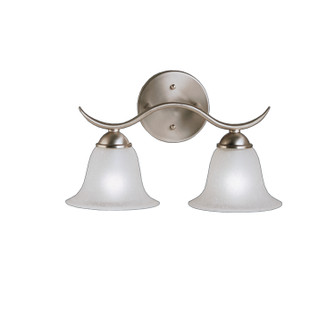 Dover Two Light Bath in Brushed Nickel (12|6322NI)
