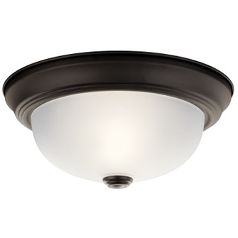 Two Light Flush Mount in Olde Bronze (12|8111OZ)