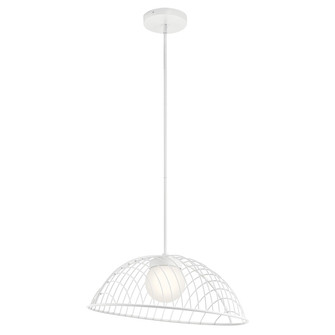 Clevo LED Pendant in White (12|84095WH)