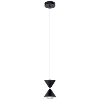 Kordan LED Mini Pendant in Matte Black (12|84130)