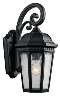 Courtyard One Light Outdoor Wall Mount in Textured Black (12|9033BKT)