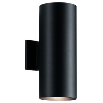 Two Light Outdoor Wall Mount in Black (12|9246BK)