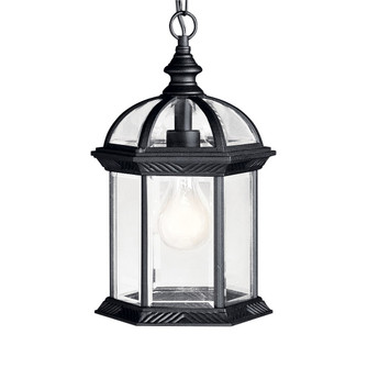 Barrie LED Outdoor Pendant in Black (12|9835BKL18)