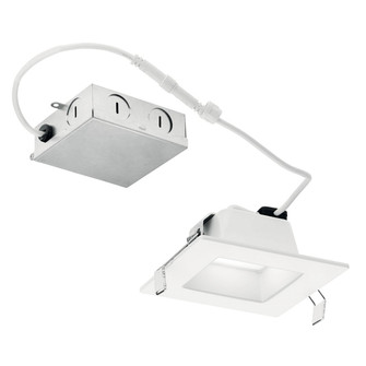 Direct To Ceiling Recessed LED Downlight in Textured White (12|DLRC04S2790WHT)