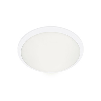 Malta LED Flush Mount in White (347|FM1512-WH)