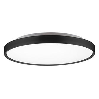 Brunswick LED Flush Mount in Black|White (347|FM43522-BK)