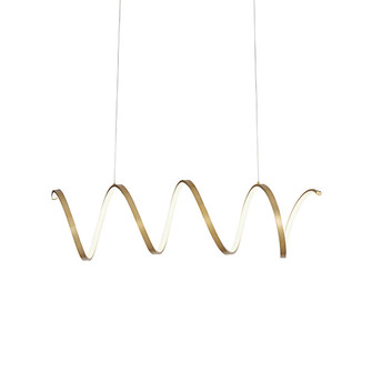 Synergy LED Pendant in Antique Brass (347|LP93742-AN)