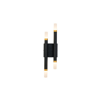 Draven LED Wall Sconce in Black (347|WS19705-BK)