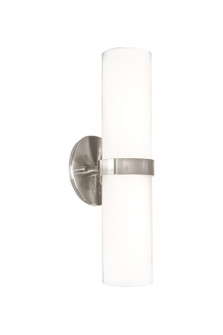 Milano LED Wall Sconce in Brushed Nickel (347|WS9815-BN)
