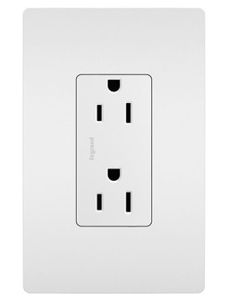 radiant Tamper-Resistant Outlet in White (246|885TRW)