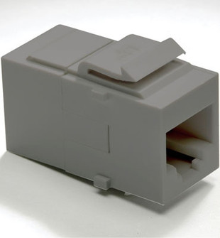 adorne Cat 5e RJ45 Data/Phone Insert in Magnesium (246|AC5ERJ45CM1)