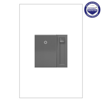 adorne 0-10V Paddle Dimmer with Microban in Magnesium (246|ADPD4FBL3P2M4)
