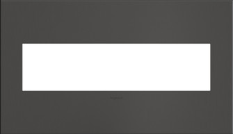 adorne Four-Gang Wall Plate in Brushed Black Nickel (246|AWC4GBBN4)