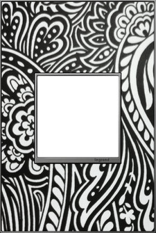 adorne One-Gang Screwless Wall Plate Trim in Magnesium (246|AWM1G2M4)