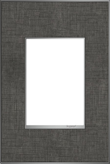 adorne One-Gang-Plus Screwless Wall Plate in Slate Linen (246|AWM1G3SL4)