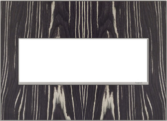 adorne Three-Gang Screwless Wall Plate in Macassar (246|AWM3GMA4)