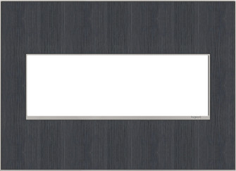 adorne Three-Gang Screwless Wall Plate in Rustic Gray (246|AWM3GRG4)