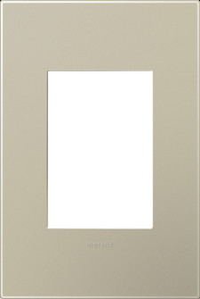 adorne One-Gang-Plus Screwless Wall Plate in Titanium (246|AWP1G3TM4)
