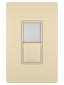 radiant Single Pole/3-Way Switch with Night Light in Ivory (246|NTL873ICC6)