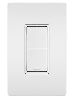 radiant Two Single-Pole Switches in White (246|RCD11W)