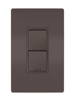 radiant Two Single-Pole/3-Way Switches in Brown (246|RCD33)