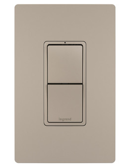 radiant Two Single Pole/3-Way Switches in Nickel (246|RCD33NICC6)