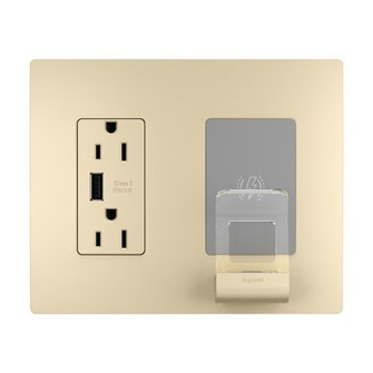 radiant Wireless Charger in Ivory (246|RWC826USBICCV2)