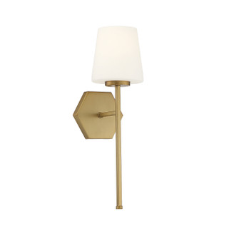 Conover One Light Wall Sconce in Warm Brass (159|V6-L9-2222-1-322)