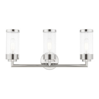 Hillcrest Three Light Bath Vanity in Polished Chrome (107|10363-05)