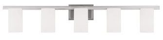 Astoria Five Light Bath Vanity in Brushed Nickel (107|1335-91)