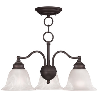 Essex Three Light Chandelier/Ceiling Mount in Bronze (107|1343-07)