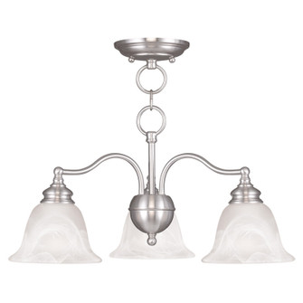 Essex Three Light Chandelier/Ceiling Mount in Brushed Nickel (107|1343-91)