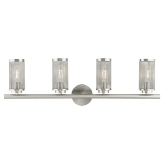 Industro Four Light Vanity in Brushed Nickel (107|14124-91)