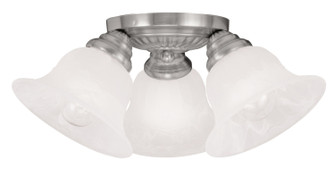 Edgemont Three Light Ceiling Mount in Brushed Nickel (107|1529-91)