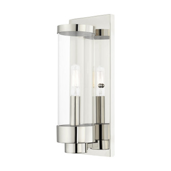 Hillcrest One Light Outdoor Wall Lantern in Polished Chrome (107|20721-05)