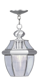 Monterey One Light Outdoor Pendant in Brushed Nickel (107|2152-91)