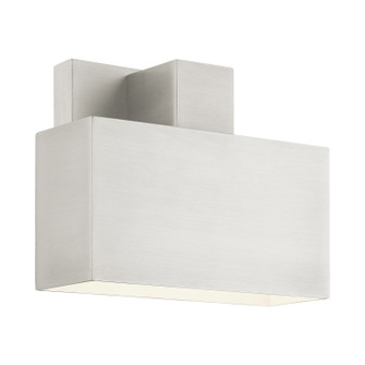 Lynx One Light Outdoor Wall Sconce in Brushed Nickel (107|22422-91)