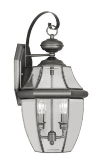Monterey Two Light Outdoor Wall Lantern in Black (107|2251-04)