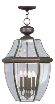 Monterey Four Light Outdoor Pendant in Bronze (107|2357-07)