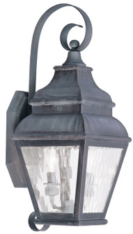 Exeter Two Light Outdoor Wall Lantern in Charcoal (107|2602-61)