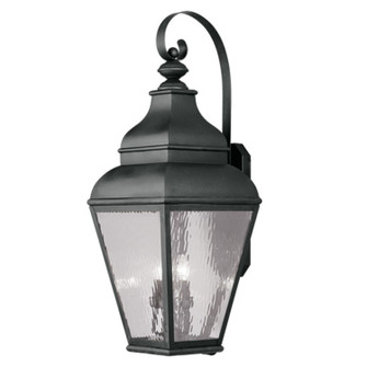 Exeter Four Light Outdoor Wall Lantern in Black (107|2607-04)