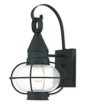 Newburyport One Light Outdoor Wall Lantern in Black (107|26901-04)