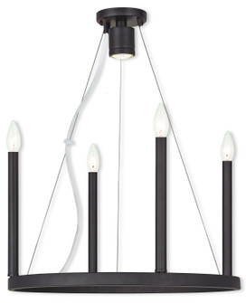 Alpine Five Light Chandelier in Bronze (107|40244-07)