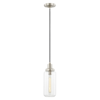 Oakhurst One Light Mini Pendant in Brushed Nickel (107|40614-91)