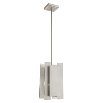 Varick One Light Mini Pendant in Brushed Nickel (107|40691-91)