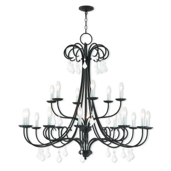 Daphne 18 Light Foyer Chandelier in English Bronze (107|40870-92)